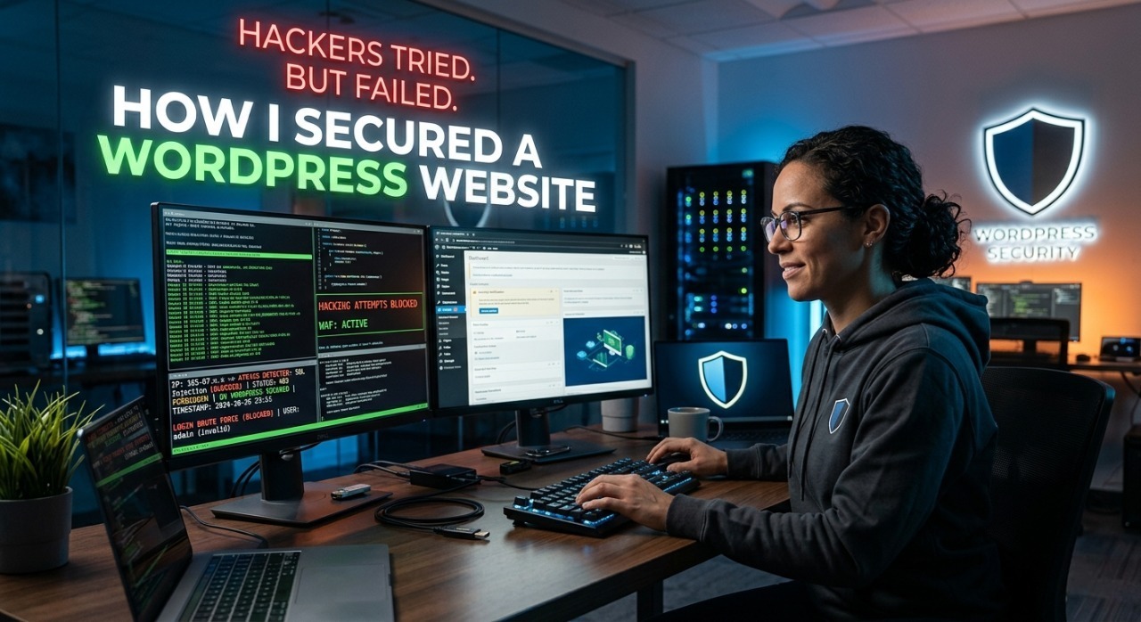 Hackers Tried. But Failed. How I Secured a WordPress Website